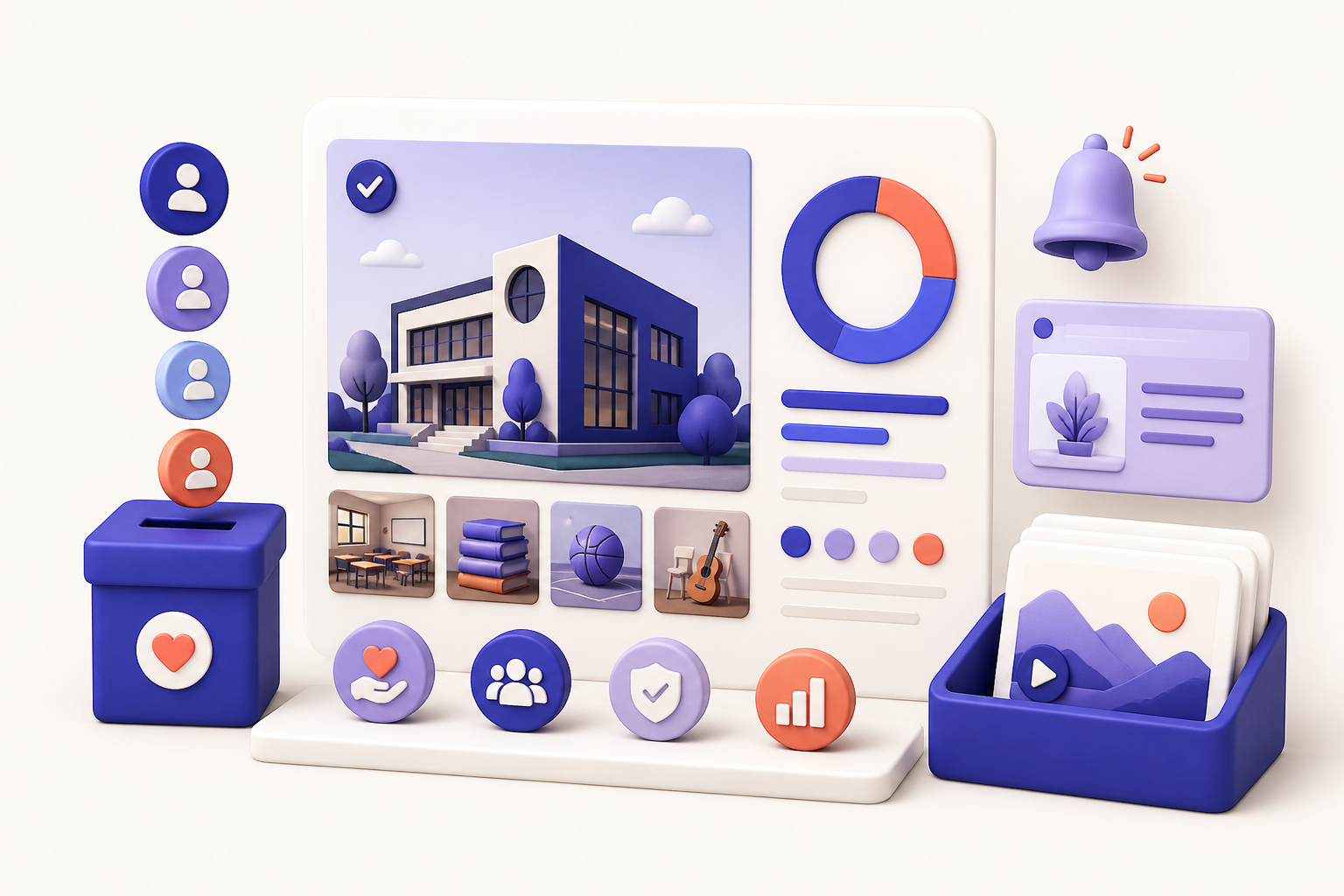 A complete crowdfunding campaign workspace