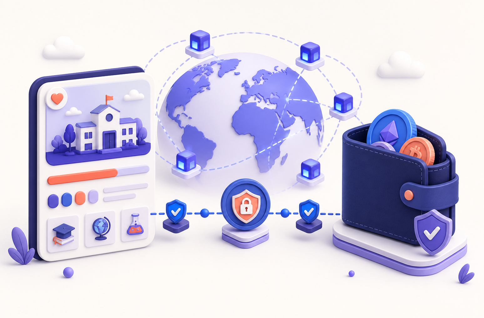 Secure borderless digital funding